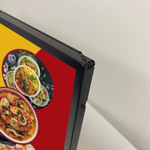 Trong nhà <span class=keywords><strong>4k</strong></span> <span class=keywords><strong>LCD</strong></span> video quảng cáo treo tường kỹ thuật số biển biển quảng cáo dấu hiệu TV thông minh Android Màn hình nhà hàng tường Bảng menu - Product Image 2