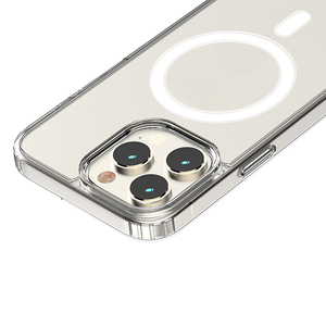 Nuovo popolare antiurto con ricarica Wireless acrilico di lusso magnetico <span class=keywords><strong>trasparente</strong></span> custodia del telefono per <span class=keywords><strong>iphone</strong></span> 17 16 15 <span class=keywords><strong>14</strong></span> Pro Max case - Product Image 4