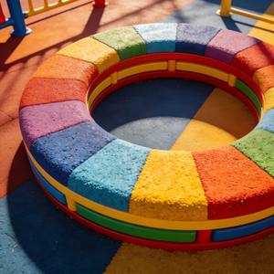 Gránulos de EPDM Duraderos para Relleno de Superficies de Juegos Infantiles al Aire Libre, Antideslizantes - Product Image 1