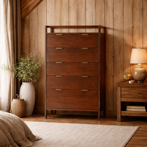 SAPA RANGE Collection Wood Bedroom Living Room Dresser Eco-Friendly Tallboy Cabinet Best Quality Home Furniture - Product Image 4