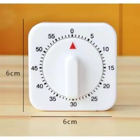 Nouveau mécanique 60 Minutes jeu cuisine cuisson compte à rebours minuterie compteur d'alarme