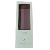 Boîte à fleurs rectangulaire rigide haut de gamme, épaissie, avec doublure en mousse gaufrée, pour emballage de roses et bouquets, vide, pour fleuriste