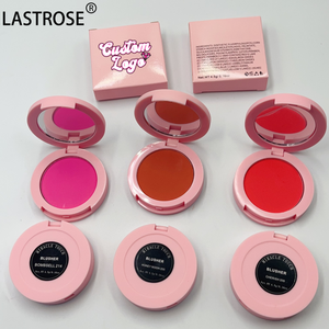 Polvo de Rubor Vegano al por Mayor en 14 Colores, Marca Privada, Larga Duración, Resistente al Agua, Cosméticos Faciales, Rubor Negro y Rosa para Piel Clara - Product Image 4