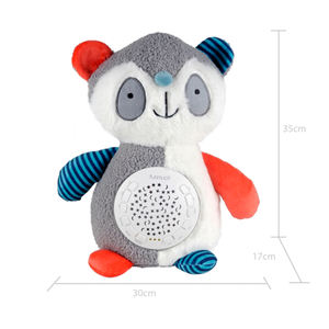 Jouets de voyage pour bébé, poupées apaisantes pour le sommeil, jouets en peluche, animaux en peluche apaisants avec projecteur - Product Image 3