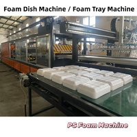Machine de production automatique de bols, gobelets, assiettes, plateaux et boîtes en mousse jetables avec roulement pour matériaux en polystyrène PS/EPS/XPS