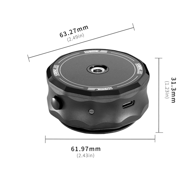 Electric Magnetic Plastic Suction Cup 360 Degree Rotation Feature Accessories for Instax5 Sports Camera