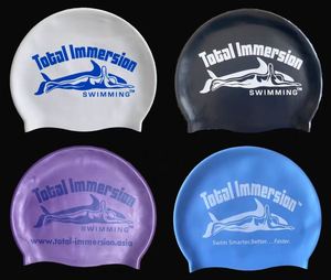 High Quality <b>Waterproof</b> <b>Silicone</b> Swim Cap for Unisex Adult Kids with Custom Sun Protective Design and PVC Zipper Bag - Product Image 2