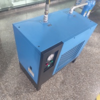 Équipement auxiliaire Compresseur d'air stationnaire sans huile à vis rotative 7,5-20 kW Alimenté par courant alternatif Machine de remplissage pneumatique Filtre Stockage