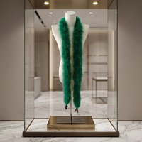 Boas en plumes de dindon Marbou moelleuses de 50g, grandes plumes pour la danse, les mariages, les coiffes, les robes, la décoration - Vente en gros fabricant