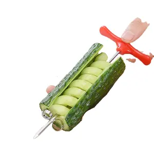 Vegetables Spiral Knife Slicer for Potato Carrot Cucumber Potato Manual Spiral Slicer Potato Spiral Twister