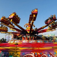 Manèges populaires de fête foraine : machines à sauter rotatives
