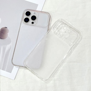 <span class=keywords><strong>Funda</strong></span> Transparente Sólida Rectangular para Teléfono 17 16 14 15 Pro Plus 18 13 12 11 Pro Max 8 XR X XS <span class=keywords><strong>SE</strong></span> - Product Image 5