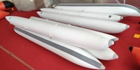 Tube de ponton en PVC personnalisé pour vélos nautiques et kayak 0.9mm/1.2mm PVC 2 ans de dérive