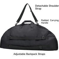 Sac d'arc à poulies tactique personnalisé étui d'arc tactique souple sac de transport de tir à l'arc classique avec sangles réglables