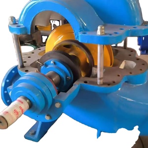 Bomba Centrífuga de Doble Succión de Acero Inoxidable de Alta Presión y Gran Capacidad para Aguas Residuales con Motor Diésel - Product Image 1