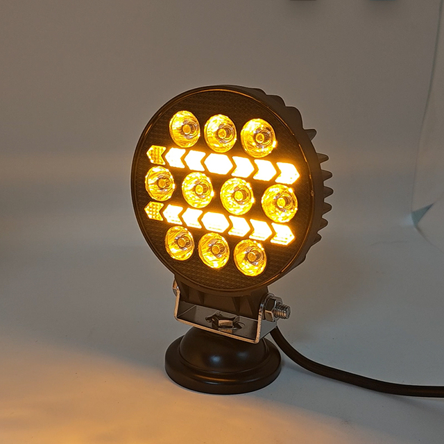 New Cenree 32V 5 Inch Universal Waterproof LED Auxiliary Light 72W Yellow White Amber DRL Flash for Car/Truck/Motorcycle/ATV/UTV