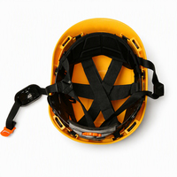 Casque de sécurité de chantier en ABS avec bandes réfléchissantes pour la protection de la tête