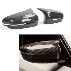 Cubiertas de Espejos Laterales de Fibra de Carbono Estilo OEM para BMW M5 F90 M8 <span class=keywords><strong>F91</strong></span> F92 F93 2018+ LHD, Repuesto de Cubierta de Espejo - Product Image 1