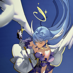 Tùy Chỉnh Phim Hoạt Hình Lá Vàng Nghệ Thuật In Giấy Áp phích Kỹ Thuật Số Video Trò Chơi Honkai Sao Đường Sắt Minh Họa Tường Trang Trí In Áp Phích - Product Image 5