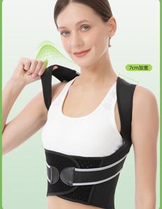 Correcteur de posture réglable pour les épaules, améliore le soutien de la colonne vertébrale et du dos, ceinture de correction de posture - Product Image 4