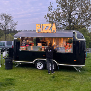 Four à pizza au bois pour food truck, <span class=keywords><strong>remorque</strong></span> alimentaire mobile certifiée aux États-Unis avec four à pizza, <span class=keywords><strong>remorque</strong></span> à glaces et pizzas à vendre - Product Image 1