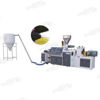 PVC PE PP Material Pelletier linie Kunststoff abfall maschine Recycelte Kunststoff maschine