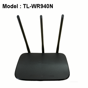 Routeur Wi-Fi TP-Link TL-WR940N Global 940N avec <span class=keywords><strong>3</strong></span> antennes, Wi-Fi 2.4G 450 Mbps, kit complet sans fil, occasion comme neuf - Product Image 1