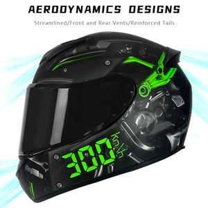 Rts Retro Nieuwe Full Face Motorhelm Monster Abs Veilige Structuur Casque Moto Capacete Rapid Street Racing Helm - Product Image 6