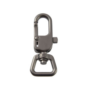 คลิปหนีบโลหะแบบหมุนล็อคอัตโนมัติ รุ่น AK211T-M-017-MGM ได้รับสิทธิบัตร US/EU แข็งแรงสูง เหมาะสำหรับผลิตภัณฑ์กลางแจ้ง ปลอกคอสัตว์เลี้ยง - Product Image 1