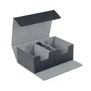 Gray Deck Box Personalizado Trading Card Deck Caixa De Armazenamento Tcg Deck Box Apenas Para Exibição