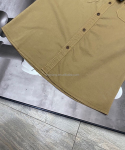 <span class=keywords><strong>Giacca</strong></span> da uomo con Logo personalizzato Slim-fit Vintage <span class=keywords><strong>marrone</strong></span> vecchio stile denaro in pietra Casual con risvolto a isola - Product Image 3