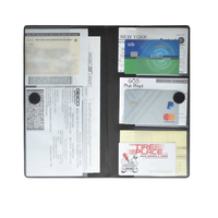 Organizador grande de vehículo, cartera, funda, Carpeta de Registro de coche, tarjetero para documentos de automóvil, gran oferta