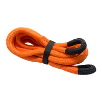 Sangles de remorquage haute résistance en nylon/polyester bicolore de 46 000 lb