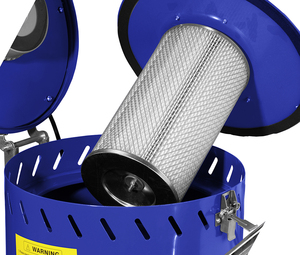 Nettoyeur haute pression portable électrique à séparation abrasive, directement de l'usine, capacité de 28 gallons, aide au sablage sans poussière, acier - Product Image 4