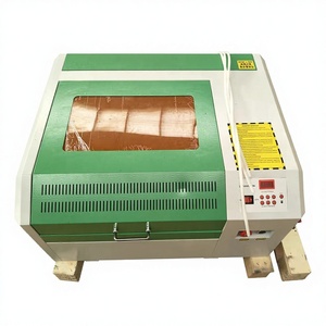 เครื่องแกะสลักและตัดด้วยเลเซอร์ CO2 รุ่น 4040 - ระบบระบายความร้อนด้วยน้ำ ความแม่นยำสูง <span class=keywords><strong>แบบ</strong></span> Gantry รองรับไฟล์ LAS สำหรับไม้ คริสตัล และอื่นๆ - Product Image 2