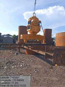 RT-150A elettrica del martello del palo del vibratore, tipo della gru del battipalo per le grandi <span class=keywords><strong>pile</strong></span> d'acciaio del tubo - Product Image 2