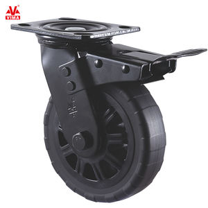 VIMA 4/5/6/8 Zoll PU und Core PP Drehroller mit Schlüsselung für Schwerlast-Rolle - Product Image 6