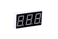 Оригинальный заводской светодиодный 7-сегментный дисплей DIP 0.8 дюйма, 3-разрядный, с сертификатом RoHS, 0.8-дюймовый 3-разрядный FND LED 7-сегментный дисплей