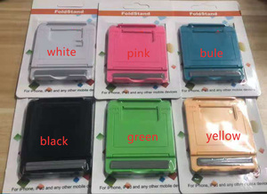 Support de téléphone portable et de bureau universel pliable en ABS avec logo personnalisé, prix d'usine - Product Image 6