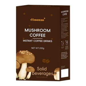 Marque Blanche Poudre de Complexe de Champignons 7 en 1 Biologique Reishi Crinière de Lion et <span class=keywords><strong>Café</strong></span> Instantané aux Champignons 5 en 1 200g - Product Image 1
