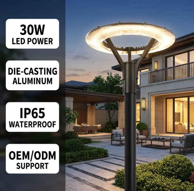 Outdoor Waterproof LED Street Light Suitable for Parks Residential Areas and Squares High-brightness Outdoor Courtyard Lighting