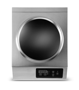 Table de cuisson à induction commerciale à brûleur unique 3500W, concave, à capteur tactile, pour wok, appareil de cuisine - Product Image 2