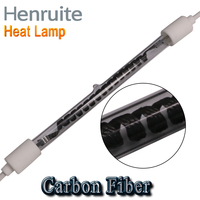 Lampe chauffante infrarouge à quartz en fibre de carbone électrique d'extérieur, modèle 2019, la plus vendue