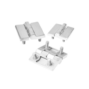 Bisagras de acero inoxidable Arno de 4 mm de grosor con apertura de 180 grados para puertas de armarios eléctricos, uso industrial de alta resistencia - Product Image 1