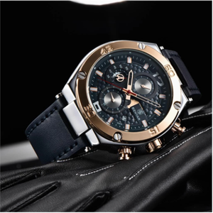 BENYAR BY-5151 Reloj de pulsera de cuarzo de lujo para hombre Diseño simple Calendario luminoso Tres pines Citizen Personalizable Nueva tendencia - Product Image 4