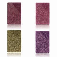 Panneau acrylique GOLD Feuille de plexiglas à paillettes irridisantes Découpe laser à la taille Feuille acrylique moulée pour découpe laser à diode