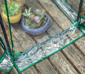 Porte à fermeture éclair enroulable 90*90*90cm pour <span class=keywords><strong>serre</strong></span>, couverture de plante en PVC, <span class=keywords><strong>mini</strong></span> <span class=keywords><strong>serre</strong></span> <span class=keywords><strong>mobile</strong></span> de jardin pour petites plantes - Product Image 4