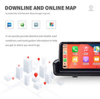 Layar Multimedia Mobil 10.25" Wireless CarPlay Android Auto untuk BMW Seri 3 E90 E91 E92 E93 Sistem Navigasi GPS Radio