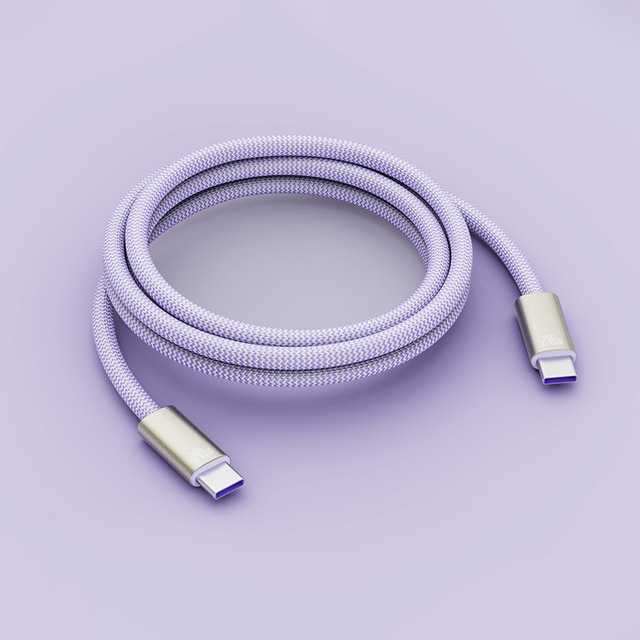 Factory Direct Sales of 240W USB 3.1 Nylon Braided Fast Charging & Data Transfer Cable Type-C Type-C for Mobile Phones Tablets