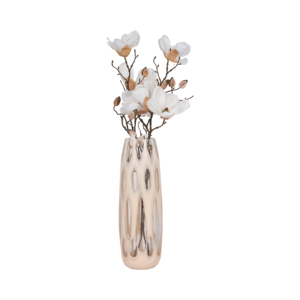 Vaso in vetro intagliato per decorazioni per la casa, vaso decorativo moderno per fiori, per soggiorno e camera da letto. - Product Image 2